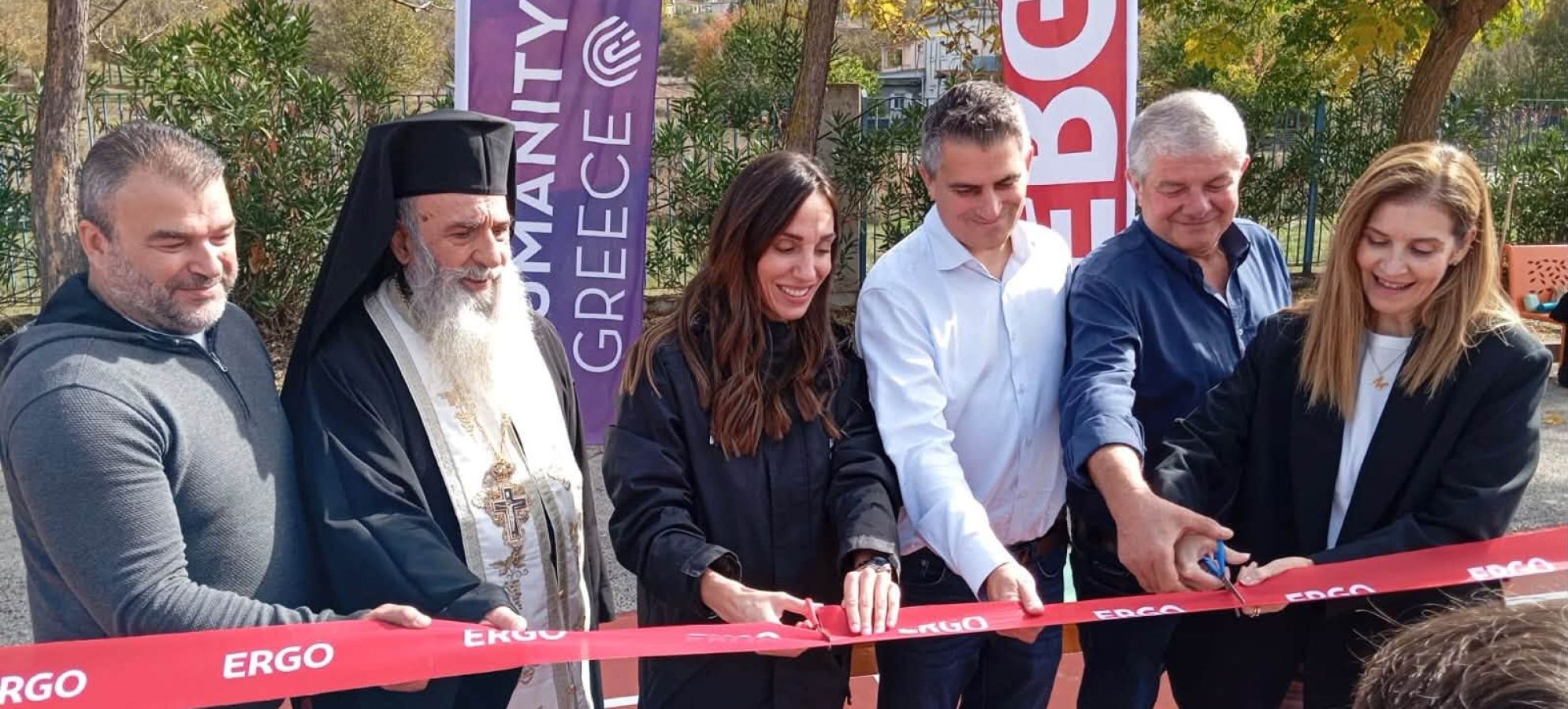 Χρίστος Δήμας : Εγκαινιάστηκε νέο γήπεδο μπάσκετ στο Δημοτικό Σχολείο Μεσινού